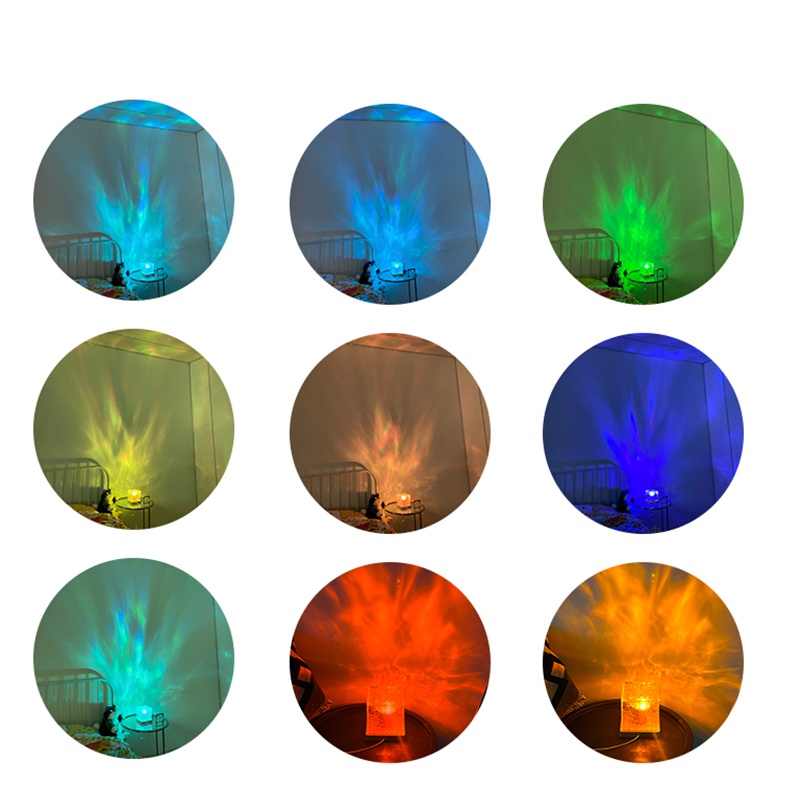 RGB 水波紋氛圍桌燈 圖片 3