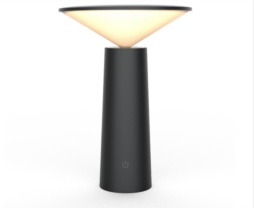 黑色觸控 LED 桌燈